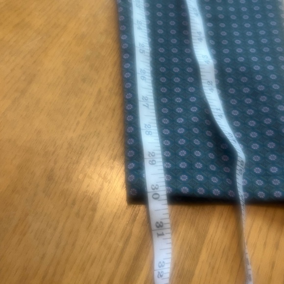 RLX Ralph Lauren Graphic Nylon Stretch Pant Size 6P Petite NWOT Teal Floral - Picture 6 of 13